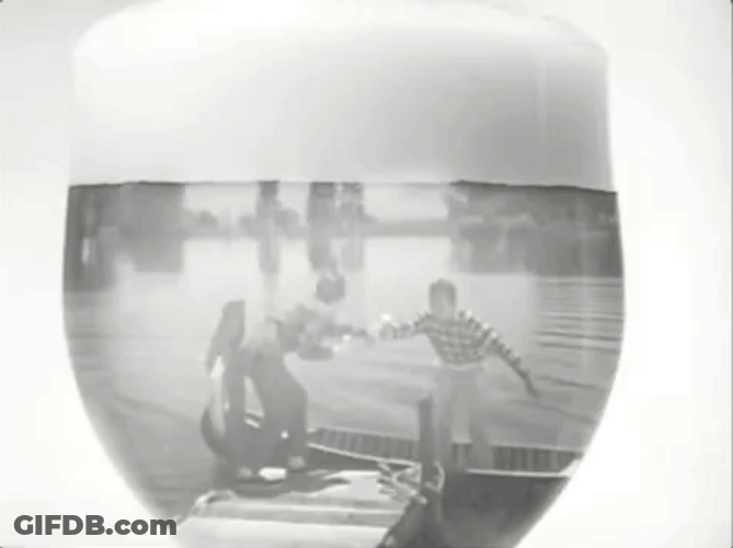 Old Canoe Funny Moment GIF