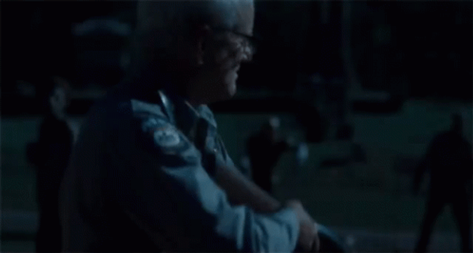 Old Cops Shots Fired Zombie GIF