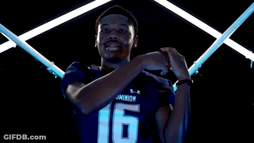 Old Dominion Khian’Dre Harris Cornerback GIF
