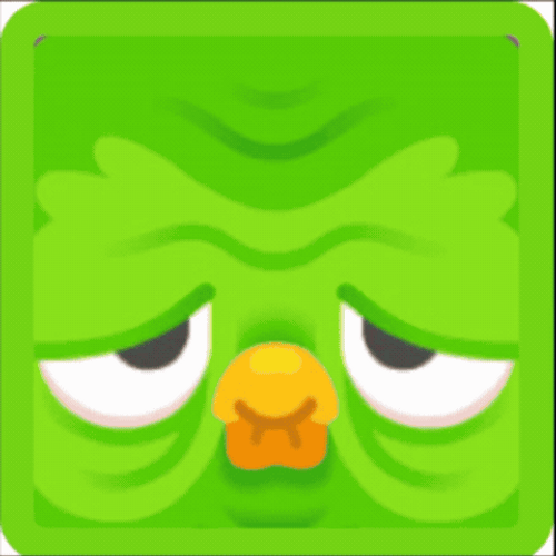 Old Face Duolingo Meme GIF