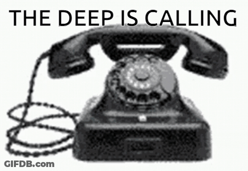 Old Fashioned Telephone The Deep Is Calling GIF