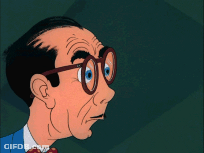 Old Guy Awooga Shocked Eye Popping Reaction GIF