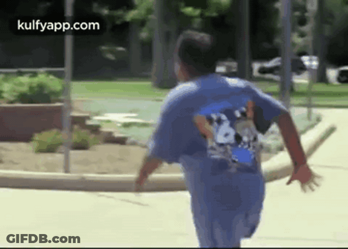 Old Guy Funny Running GIF
