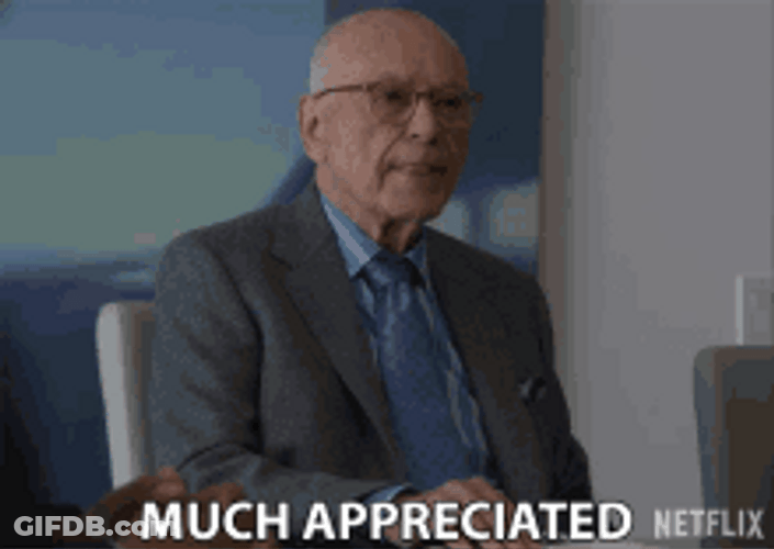 Old Guy I Appreciate You GIF