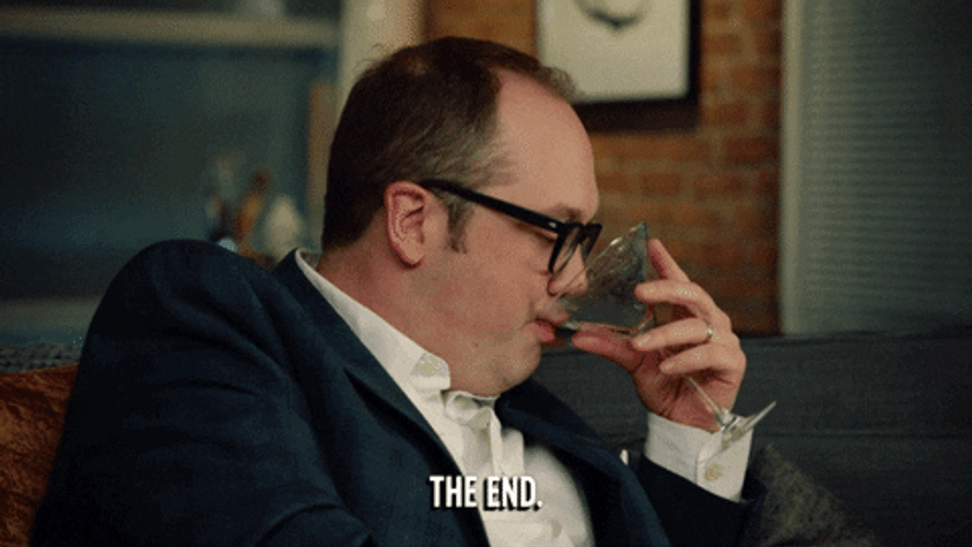 Old Guy With Glasses Thats Cold The End GIF