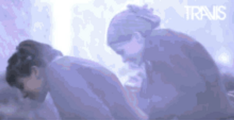 Old Guys Watching Storm Hitting GIF