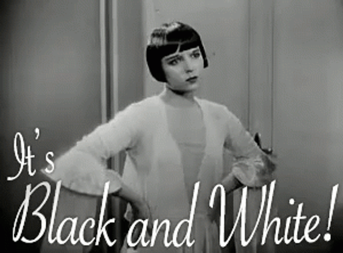 Old Hollywood Black And White GIF
