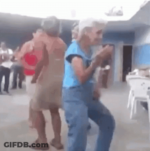 Old Lady Dancing GIF