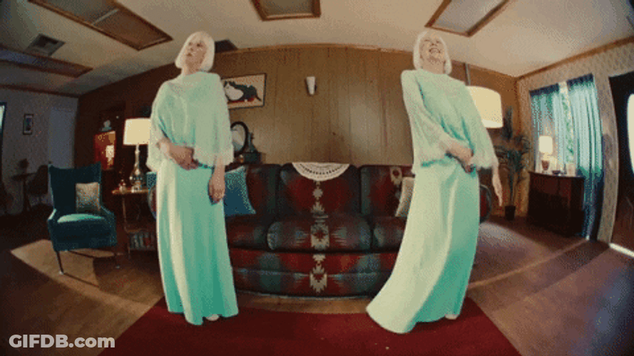 Old Lady Dancing Music Video GIF