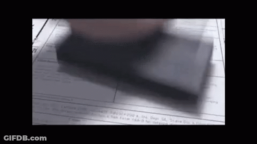 Old Lady Got Denied In Her Papers GIF