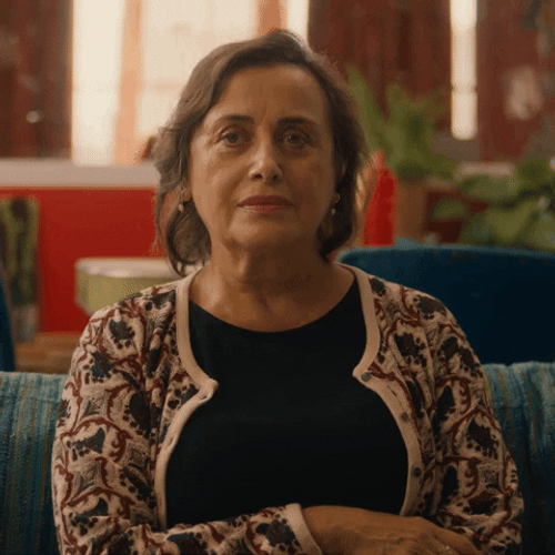 Old Lady Sarcastic Agreement Yeah Okay GIF