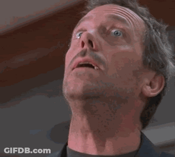 Old Man Awkward Smile Reaction Meme GIF