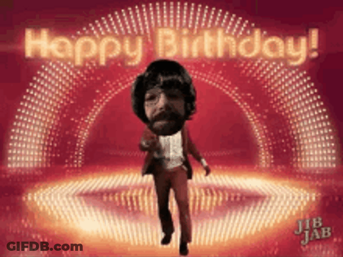 Old Man Birthday Jib Jab Man Dancing GIF