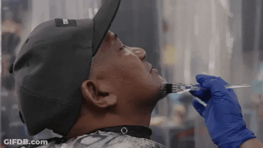 Old Man Coloring Beard GIF