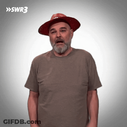 Old Man Confused Face GIF