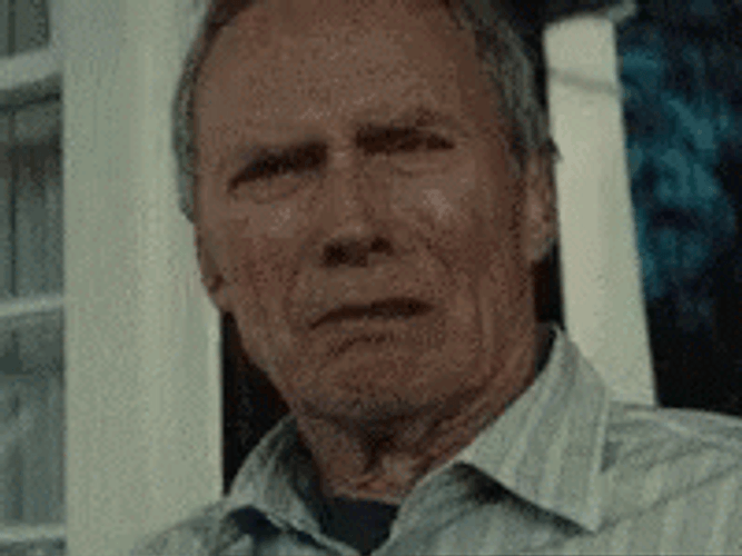 Old Man Cringed GIF