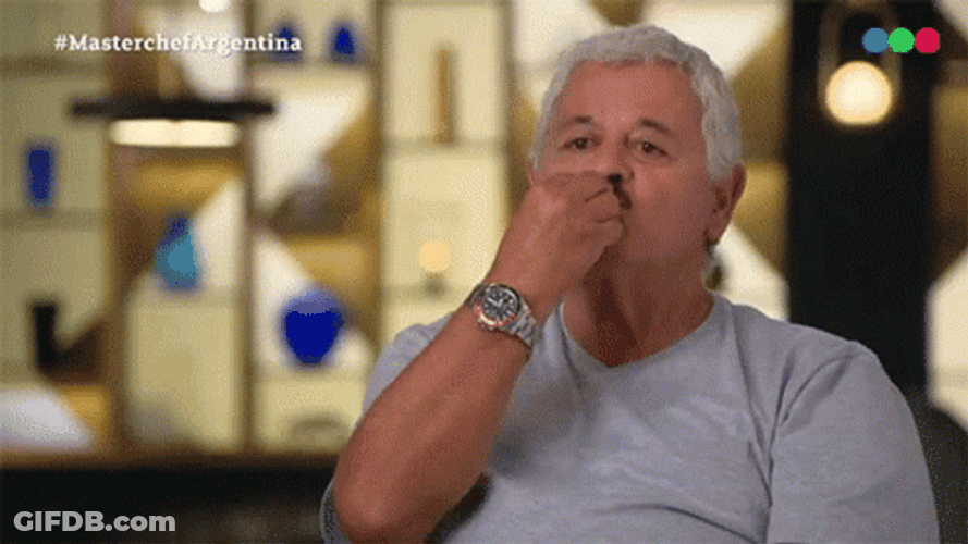 Old Man Doing Chef's Kiss GIF