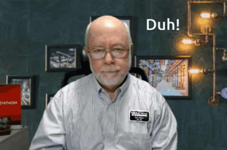 Old Man Duh Reaction GIF