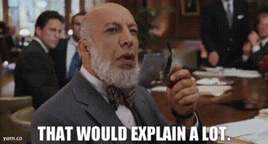 Old Man Explaining A Lot GIF