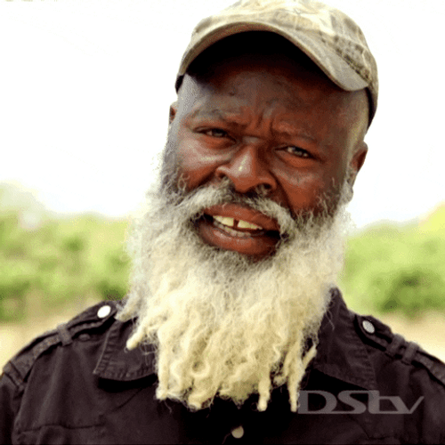 Old Man From Zambia Winks GIF