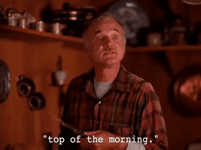 Old Man Good Morning Meme GIF