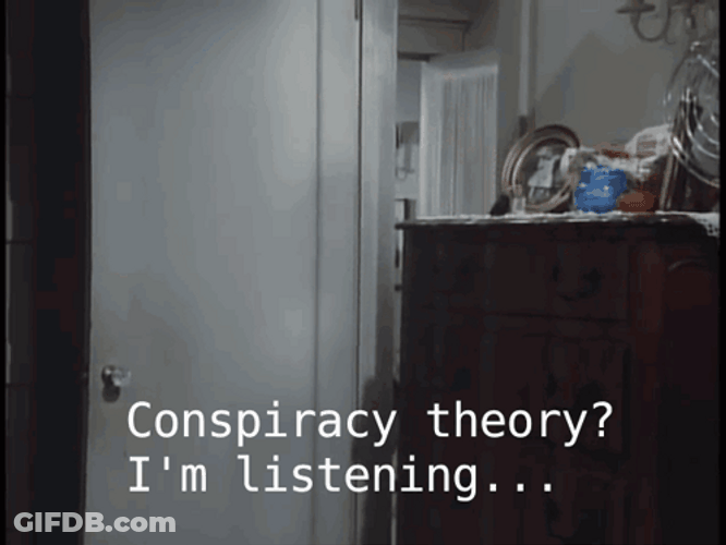 Old Man Listening Conspiracy Theory GIF