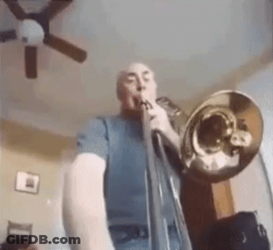 Old Man Sad Trombone GIF
