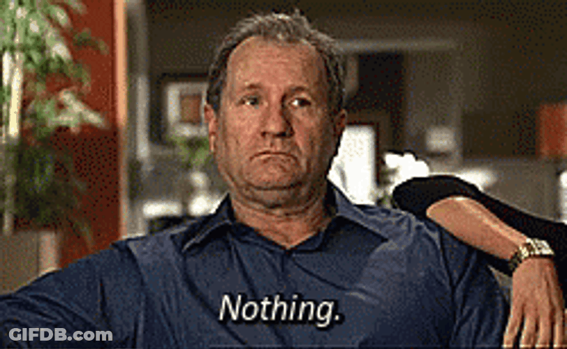 Old Man Say Nothing GIF