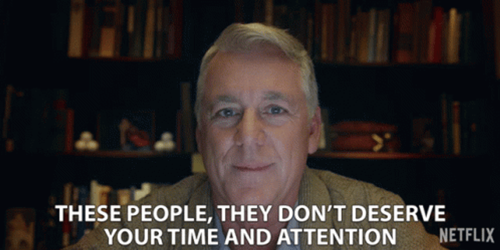 Old Man Saying We Are Not Worthy GIF