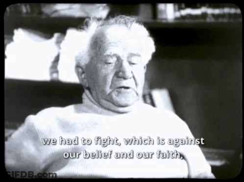 Old Man Says We Had To Fight Which Is Against Our Beliefs And Our Faith GIF