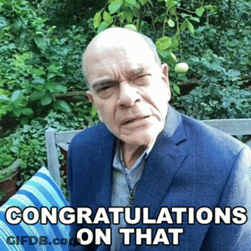 Old Man Well Done Congratulations GIF
