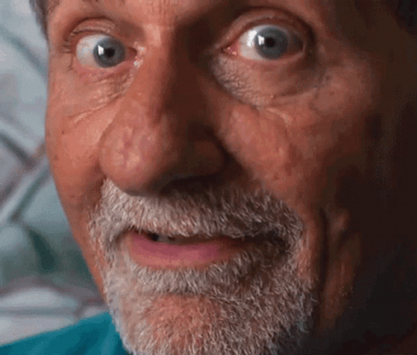 Old Man Wink Wink GIF