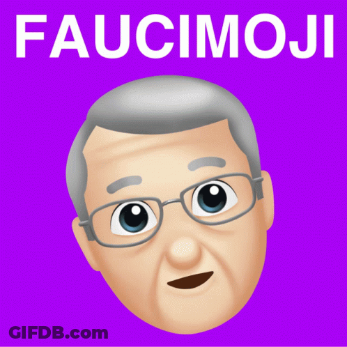 Old Man With Glasses Faucimoji GIF