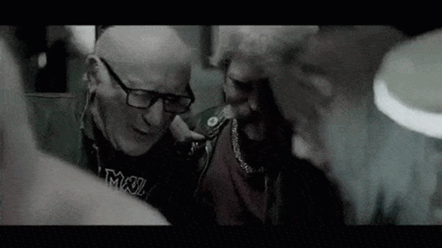 Old People Celebrating GIF