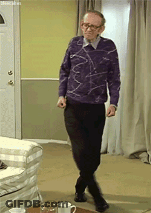 Old People Grandpa Dance GIF