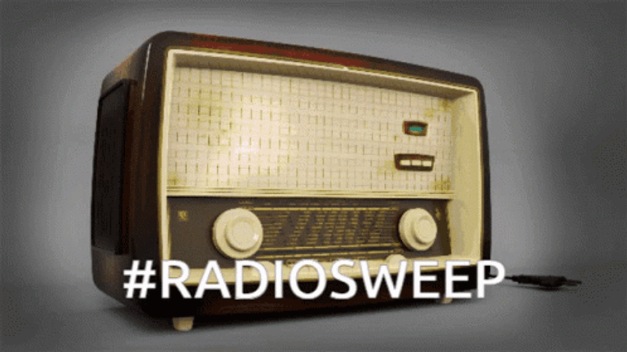 Old Radio Sweep GIF