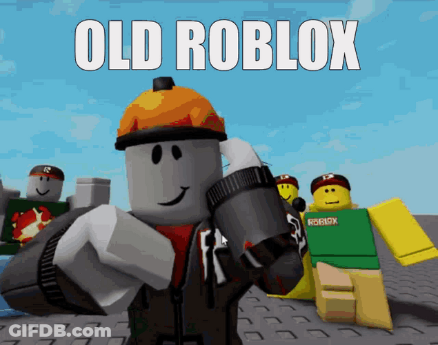 Old Roblox Skins GIF