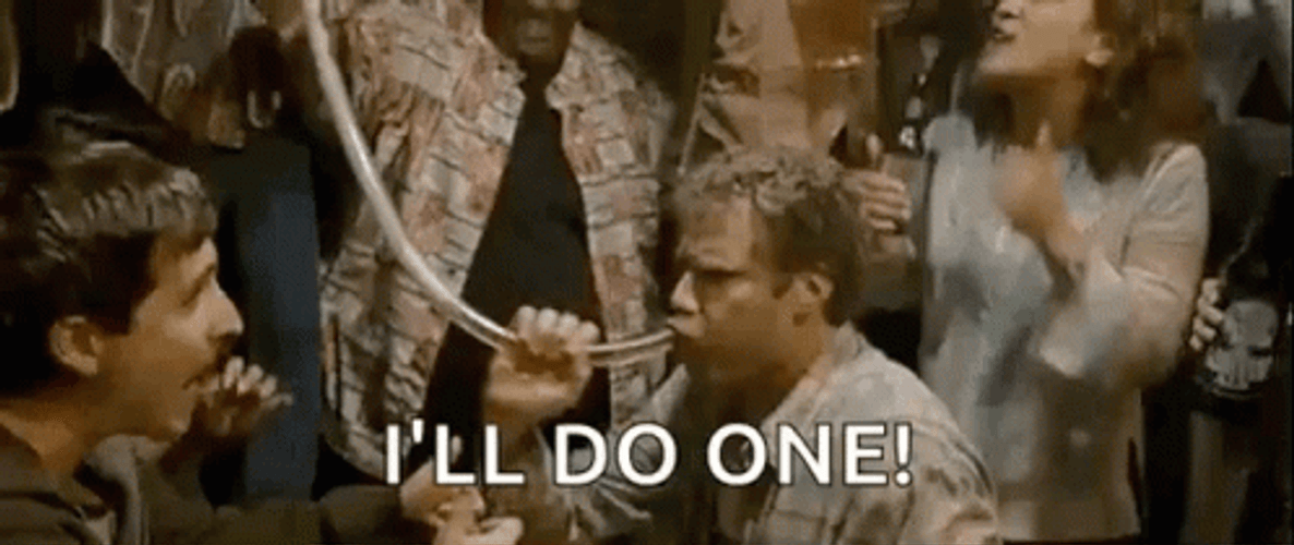 Old School Movie I'll Do One GIF