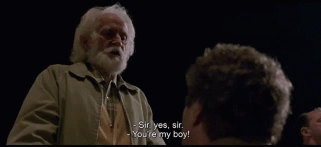 Old School Movie Sir Yes Sir GIF
