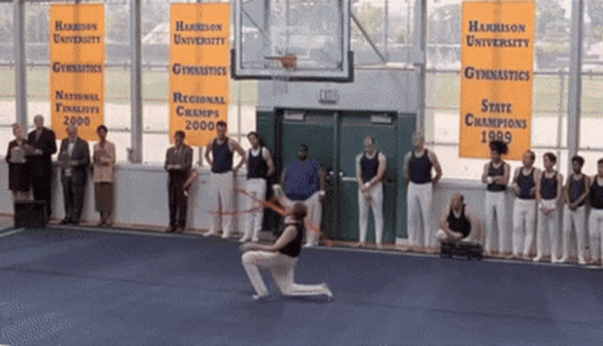 Old School Movie Will Ferrell Ribbon Dance GIF