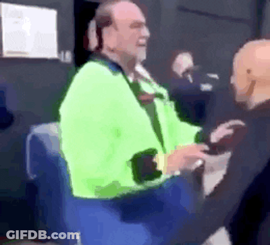Old Security Chill Pat Down GIF