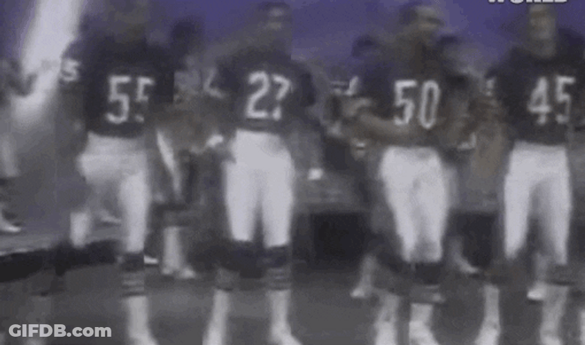 Old Super Bowl Shuffle Dance GIF