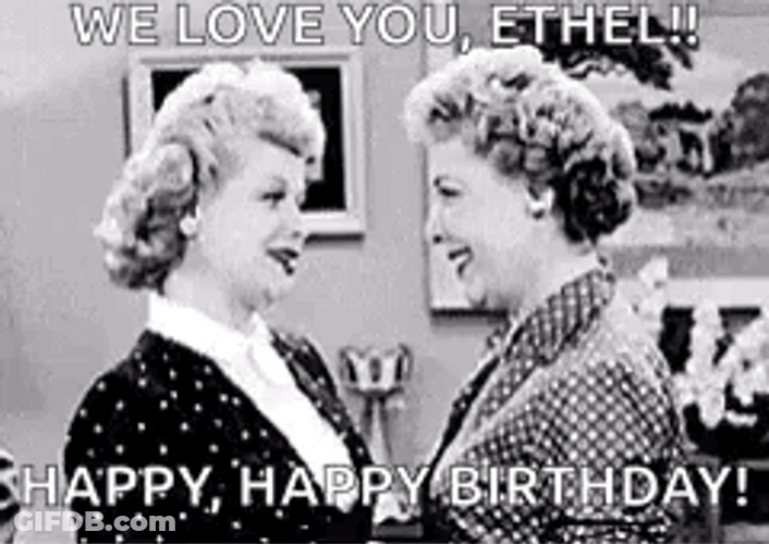 Old Times Birthday Meme GIF