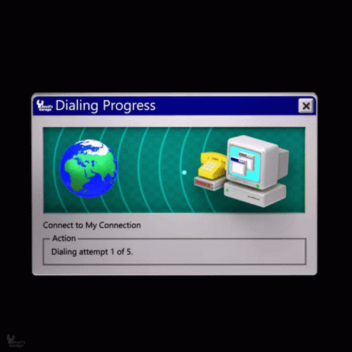 Old Type Internet GIF