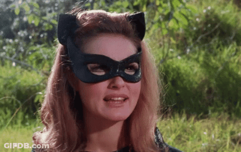 Old Version Catwoman GIF