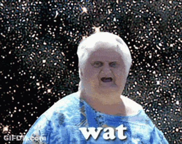 Old Woman Wat GIF