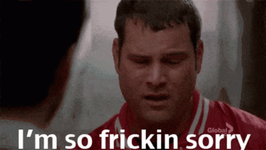 Old Yeller I'm So Freaking Sorry GIF
