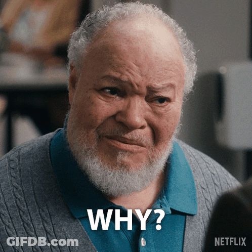 Older Bearded Man Asking Why GIF