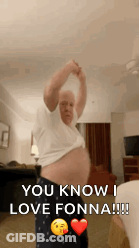 Older Man Dancing You Know I Love Fonna!!! GIF