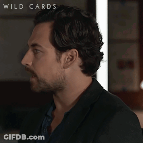 Older Man In Suit And Tie Says I Never Said That GIF